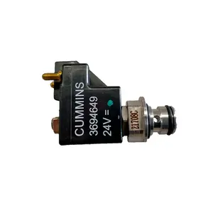 Parti del motore Diesel originale 24V valvola solenoide del freno 3694649 per motore ISG