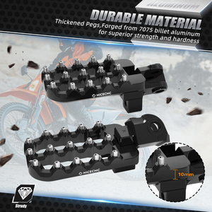 Repose-pieds inférieurs NICECNC 20 mm pour <span class=keywords><strong>KTM</strong></span> <span class=keywords><strong>690</strong></span> SMC Enduro R 2008-2024 Husqvarna 701 Enduro <span class=keywords><strong>Supermoto</strong></span> 2016-2024 <span class=keywords><strong>2022</strong></span> - Product Image 5