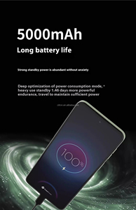 Teléfono Inteligente ROM G55 con Pantalla LCD Grande Antifatiga de 6.49 Pulgadas, Frecuencia de Actualización de 120 Hz, 5000 mAh, Cargador de 30 W, OTA, Android 14 - Product Image 5