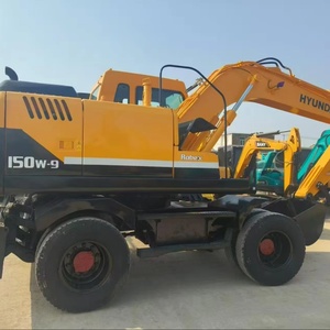 รถขุดไฮดรอลิกแบบมีล้อ ฮุนได 15 ตัน รุ่น 150W-9 ผลิตในเกาหลีใต้ ของแท้ มือสอง พร้อมขาย มีสินค้าในสต็อก - Product Image 2