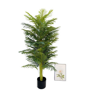 Arbre Artificiel Palmier d'Arecas Paradise Kwai pour Intérieur ou Extérieur Ornement de Maison Petites à Grandes Fausses Plantes en Pot en Promotion en Plastique - Product Image 2