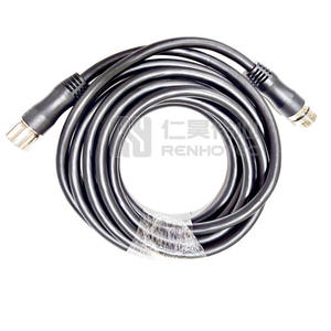 Conector circular M23 Servo contacto 12 pines 17 19 pines M5 M8 M12 M16 M23 Cable impermeable macho - Product Image 1