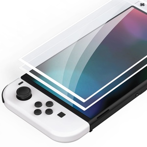 Protector de Pantalla de Vidrio Templado Transparente Super Resistente para Consola Nintendo Switch OLED, Película Protectora para Tablet - Product Image 1