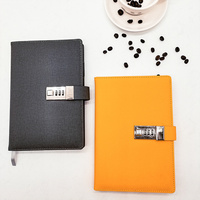 Boîte-cadeau de carnet personnalisé personnel de mode classique décoré avec le cahier en cuir souple délicat