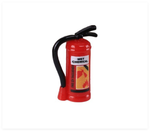 Figura de Extintor de Incendios de Resina Realista para Decoración de Casa de Muñecas en Miniatura, Jardín de Hadas, Juguete Infantil para Jugar a la Imitación - Product Image 3