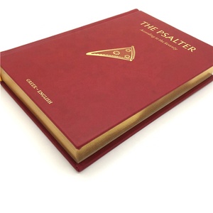 Copertina personalizzata 2mm di spessore perfect hard shell libri con copertina rigida stampa inglese del libro di salmi - Product Image 4