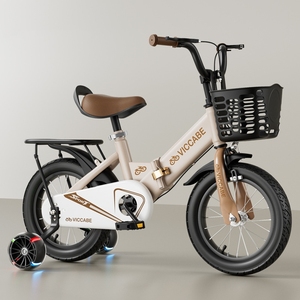 Vélo pour enfants de plus de 3 <span class=keywords><strong>ans</strong></span>, pliable, pour fille et garçon, roues de 12 pouces, avec roues d'apprentissage - Product Image 2