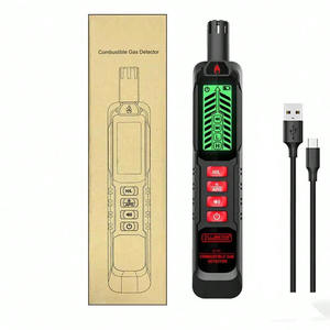 เครื่องตรวจจับก๊าซรั่วแบบชาร์จไฟได้ผ่านพอร์ต USB สำหรับใช้งานในอุตสาหกรรม เครื่องวิเคราะห์ก๊าซแบบเซมิคอนดักเตอร์ที่ไวต่อการตรวจจับก๊าซ - Product Image 1