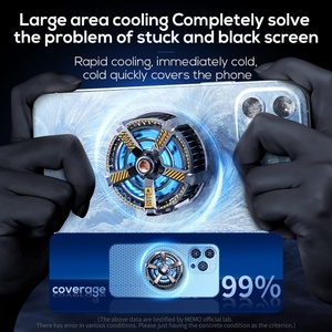 Enfriador de Teléfono MEMO CXA3, Ventilador de Refrigeración para Transmisión en Vivo para Teléfono Móvil - Product Image 4