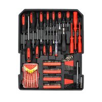 Tige de traction domestique 499 pièces ensemble d'outils combinés ensemble d'outils de jardinage pour le travail du bois