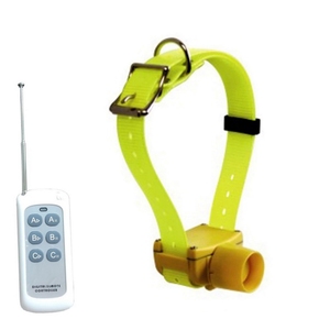 <span class=keywords><strong>Collar</strong></span> de entrenamiento para perro de caza, de Color amarillo, impermeable, con mando a distancia, 3 beepers de fábrica original - Product Image 2