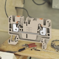 Offre Spéciale – Bornier de raccordement Weidmuller A2C 2.5 série A, 2,5 mm², 1521850000, connecteur de câblage sur rail DIN