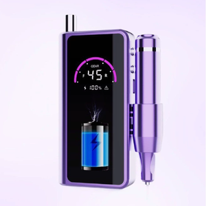 Taladro de Uñas Recargable de 45000 RPM, Profesional, Bajo Ruido, con Pantalla LCD, para Esmalte de Gel, Herramienta de Manicura - Product Image 2