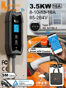 Feyree 3.5kW NACSスマートEV充電器16AポータブルWIFIアプリリモコン付きEV充電ステーション用新状態 - Product Image 4