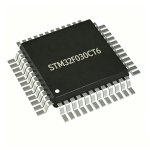 STM32F030CCT6 ARM Cortex-M0 ไมโครคอนโทรลเลอร์ 32 บิต 48MHz หน่วยความจำแฟลช 256KB หน่วยความจำแรม 32KB แบบ LQFP48 สำหรับการควบคุมอุตสาหกรรม IoT - Product Image 1