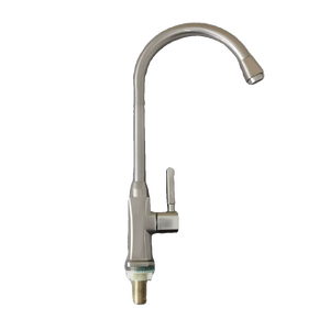 ก๊อกน้ำห้องครัวสแตนเลส ก๊อกผสมอ่างล้างจานน้ำเย็นเดี่ยวสำหรับระเบียง - Product Image 5