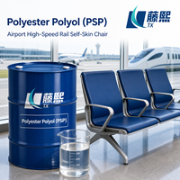 Polyol de polyester PSP de qualité supérieure pour sièges auto-adhésifs durables pour aéroports et trains à grande vitesse