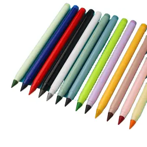 1pc No Sharpening Infinity Pencil With Eraser, No Ink Unlimited Writing  Novelty Stationery