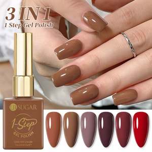 Esmalte de Uñas en Gel UV de Larga Duración OEM, 3 en 1, Capa Base y Capa Superior, Libre de TPO y HEMA, Esmalte de Uñas en Gel para Uso en Salón - Product Image 4