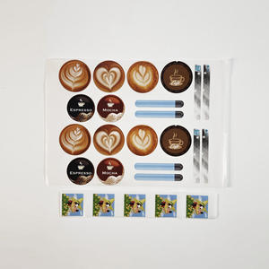 Autocollant imperméable en vinyle impression étiquette adhésive autocollant emballage rouleau étiquette <span class=keywords><strong>prix</strong></span> d'usine Logo autocollant - Product Image 3