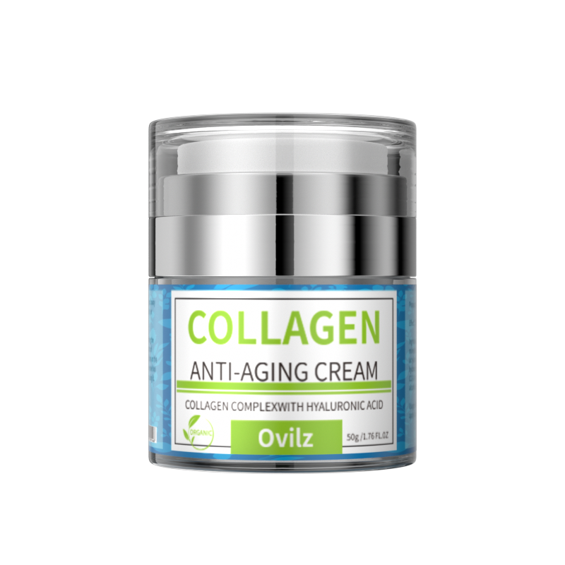 Crema antienvejecimiento de colágeno