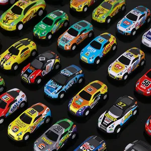 Manufacturer alloy pull back diecast toy car Friction Powered Die-Cast Cars for Toddlers children's Vehicles Set Model Car