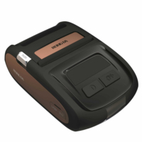 Printer Mini Portabel 58Mm, Printer Label Harga Lengket, Printer Label Kode Batang Pakaian untuk Logistik Gudang Restoran Takeout