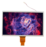 Modul LCD TFT OEM 10,1 inci 1024*600 /RGB/LVDS/MIPI interface dengan panel sentuh kapasitif 10,1 inci