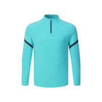 Veste de football à manches longues respirante personnalisée 2025 pour hommes