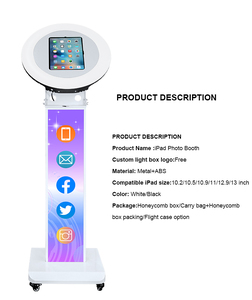 Hot bán iPad Photo Booth logo miễn phí tùy biến chúng tôi kho nhanh lô hàng Đảng Selfie iPad Booth - Product Image 4