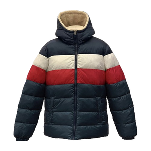 เสื้อแจ็คเก็ตวาร์ซิตี้บุขนแกะสำหรับผู้ชายฤดูหนาว - Product Image 1