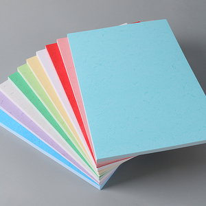 Chất lượng cao A3 ++ 180gsm da ràng buộc giấy mịn máy tính xách tay bìa với hai mặt hạt kết thúc bán buôn giấy gói - Product Image 3