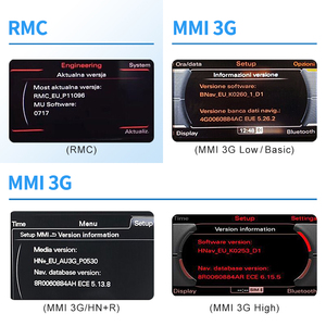 CarPlay ไร้สาย Android Auto พร้อม Mirror Link AirPlay Bluetooth ระบบนำทาง GPS สำหรับ Audi A1 Q3 2012-2018 MMI 2G/3G HN+ RMC - Product Image 3