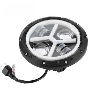 Bombillas LED para Faros Delanteros de 7 Pulgadas y 65 W, H4 6500K para Jeep JK, Faros LED, Luces Antiniebla/de Conducción, Iluminación Profesional - Product Image 3