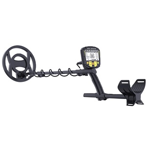 Detector de Metales con Bobina DD de 30 cm, Plástico Negro, Impermeable IP68, Pantalla LCD Retroiluminada para Adultos, Detección Subterránea - Product Image 1