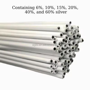 Verkopen Zilveren Lasdraad Rechte Staaf Vulstaven Zilver Lassen Draad Flux Gecoat Zilver Lasstaaf 5% 10% 20% 40% - Product Image 2