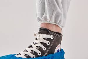 Костюм Junlong для защиты всего тела, дышащая одноразовая химическая Спецодежда для маляров - Product Image 3