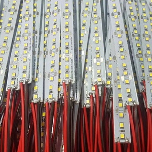 แถบไฟ LED แข็งแบบกำหนดเองกันน้ำได้2835 144Led 72Led 0.5ม. 1ม. บาร์ LED อลูมิเนียม SMD2835ไฟราวแข็ง - Product Image 2