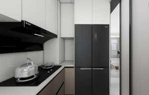 مجموعة أثاث خشبية حديثة وبسيطة متعددة الأغراض تشمل خزانة مطبخ ومكتب للأطفال وسرير وخزانة ملابس للغرفة وتخزين لغرفة المعيشة/المدرسة - Product Image 5