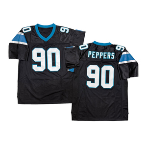 Maillot de rugby vintage pour homme, style cousu, Kevin Greene, <span class=keywords><strong>Julius</strong></span> Peppers, Steve Smith Sr., Luke Kuechly, Sam Mills, tailles S-3XL, livraison rapide - Product Image 5