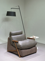Nouvelle Arrivée 2026 - Fauteuil en Tissu Rembourré Doux pour Salon - Chaise de Loisirs Individuelle