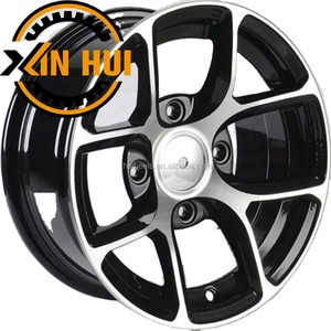 Ruedas de <span class=keywords><strong>12</strong></span> pulgadas de fábrica con precio competitivo, llantas de aluminio 4x110, rueda de coche atv de 4 agujeros - Product Image 1