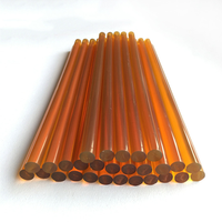 Adhésif thermofusible en polyamide 94V-0 couleur ambre, bâtons de colle thermofusible haute température pour le collage de cartes mères de circuits imprimés