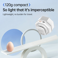 Ventilateurs tourbillonnants mains libres à clipser sur la chemise, 3 vitesses, 360° °   Ventilateur portable silencieux rotatif sans pales avec clip et refroidissement par glace