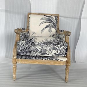 Chinese Style Furniture Wooden Frame <b>Cushion</b> Lounge Dining <b>Chairs</b> for Living Room - Product Image 2