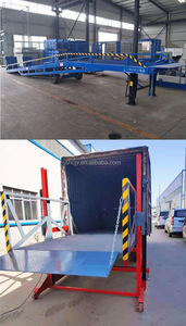 Rampa Móvel Profissional para Carga e Descarga de Contêineres, Nivelador Hidráulico de Docas de 6-15T para Empilhadeiras em Portos e Armazéns - Product Image 6
