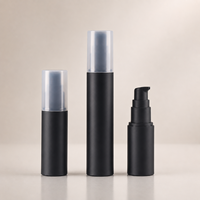 Flacon pompe sans air personnalisable et écologique en PP pour lotion/crème contour des yeux 15ml 30ml 50ml avec emballage cosmétique
