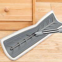 Serpillère plate magique Esun, lavage mains libres, microfibre, manche en acier inoxydable, réutilisable, écologique, durable, séchage facile pour la maison