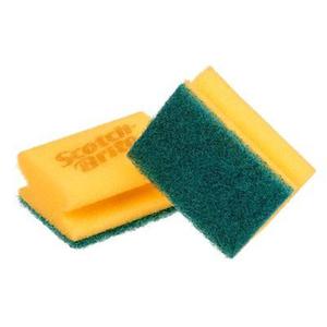Spugna Scotch Brite con tampone abrasivo medio per la pulizia della cucina - Product Image 1