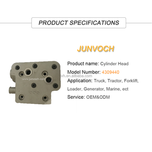 Pièces <span class=keywords><strong>de</strong></span> camion benne minier : Tête <span class=keywords><strong>de</strong></span> cylindre <span class=keywords><strong>de</strong></span> compresseur d'air d'origine 4309440 pour moteur diesel Cummins QSX15 QSK45 - Product Image 5